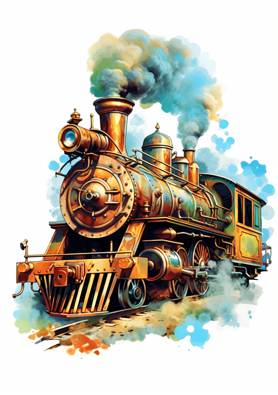locomotive cliparts