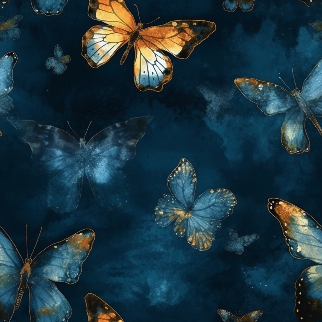 butterfly sketch cliparts