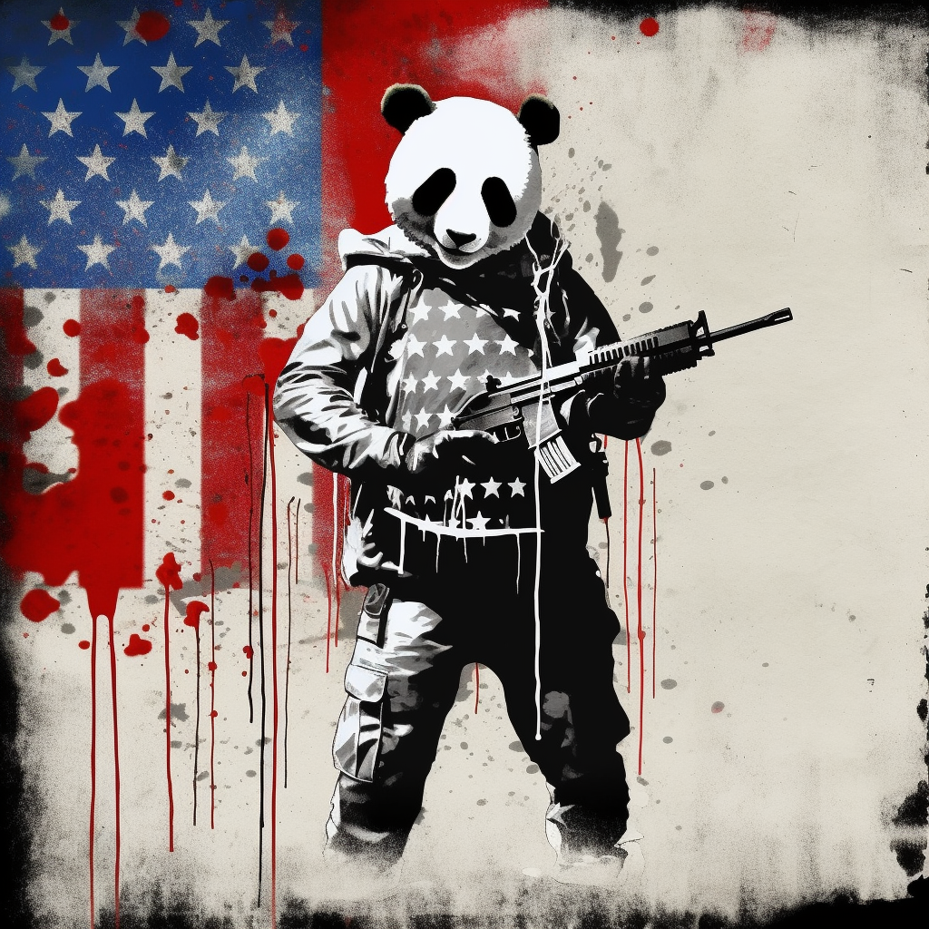 american flag clip art black and white