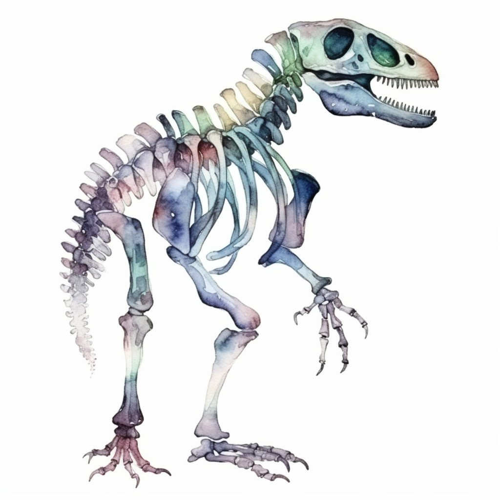 dinosaur skeleton cliparts