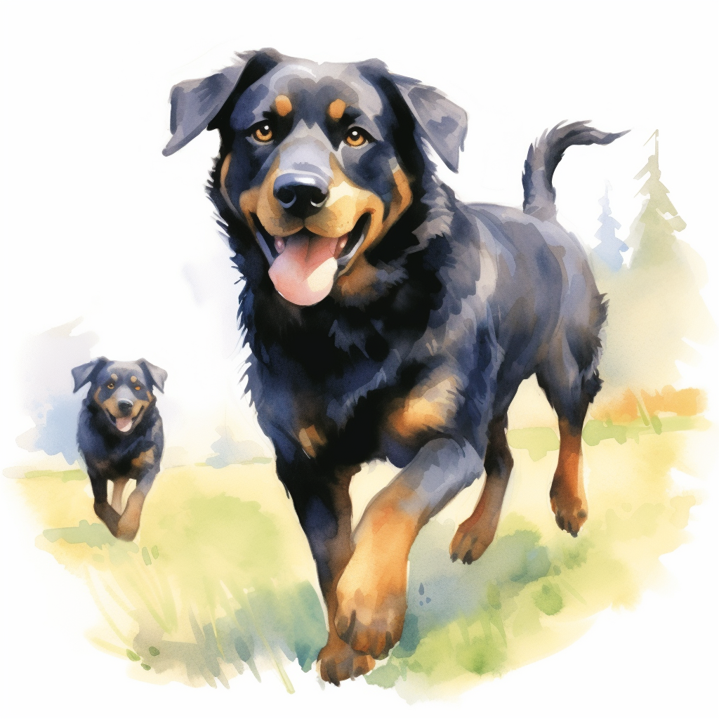 dog clipart black and white