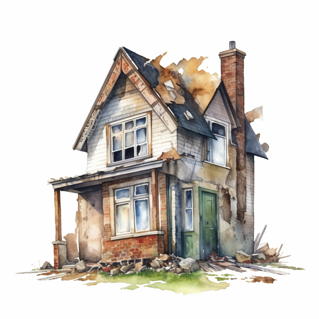 colorful house cliparts