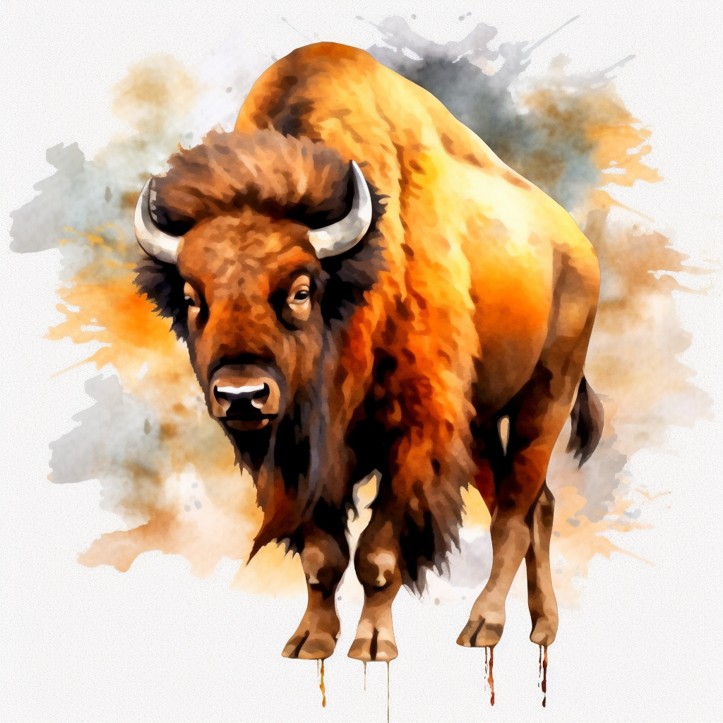 bison cliparts