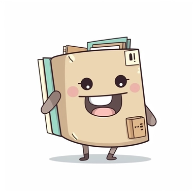 happy cute Purchase Ledger Clerk face, cartoon, clipart, mascot, isolated on white background