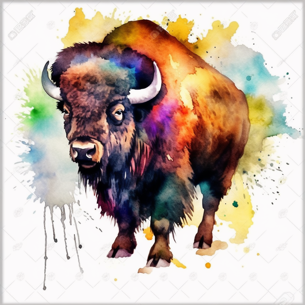 bison cliparts
