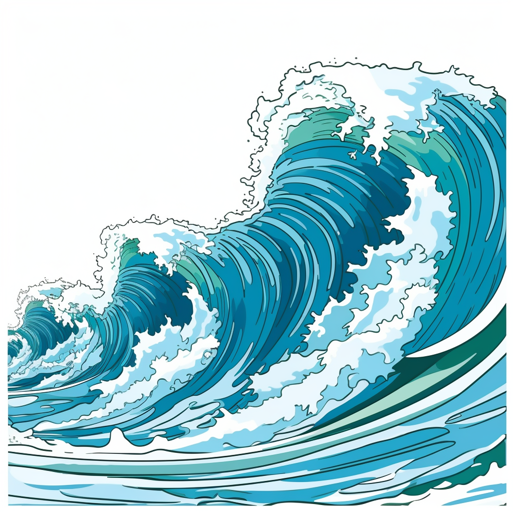 ocean waves, clipart - Clip Art Library