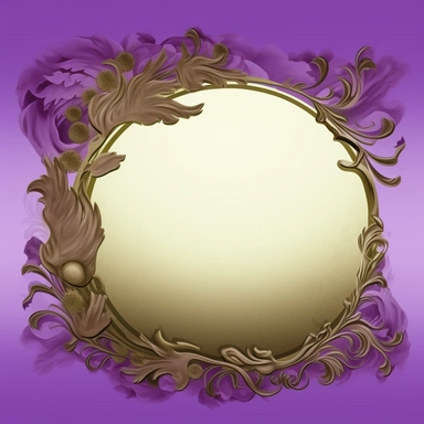 panoramic view, full view, the color purple, elegant, decorative, illustration clipart style, sharp focus, romantic, add beautiful purple peony accent, fantasy, centered, high detail, transparent background, adjust aspect ration to see full image, (--iw 10)