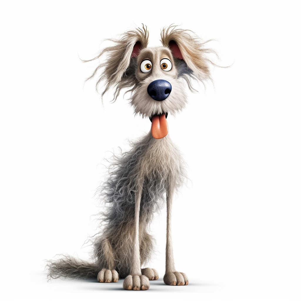 funny dog clipart