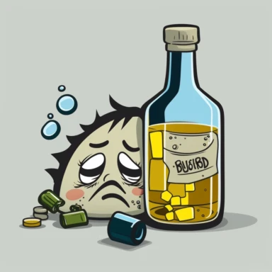 alcohol and drugs clipart cartoon