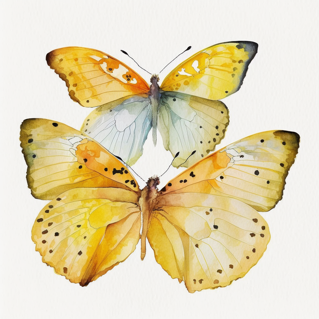 butterfly outline clipart