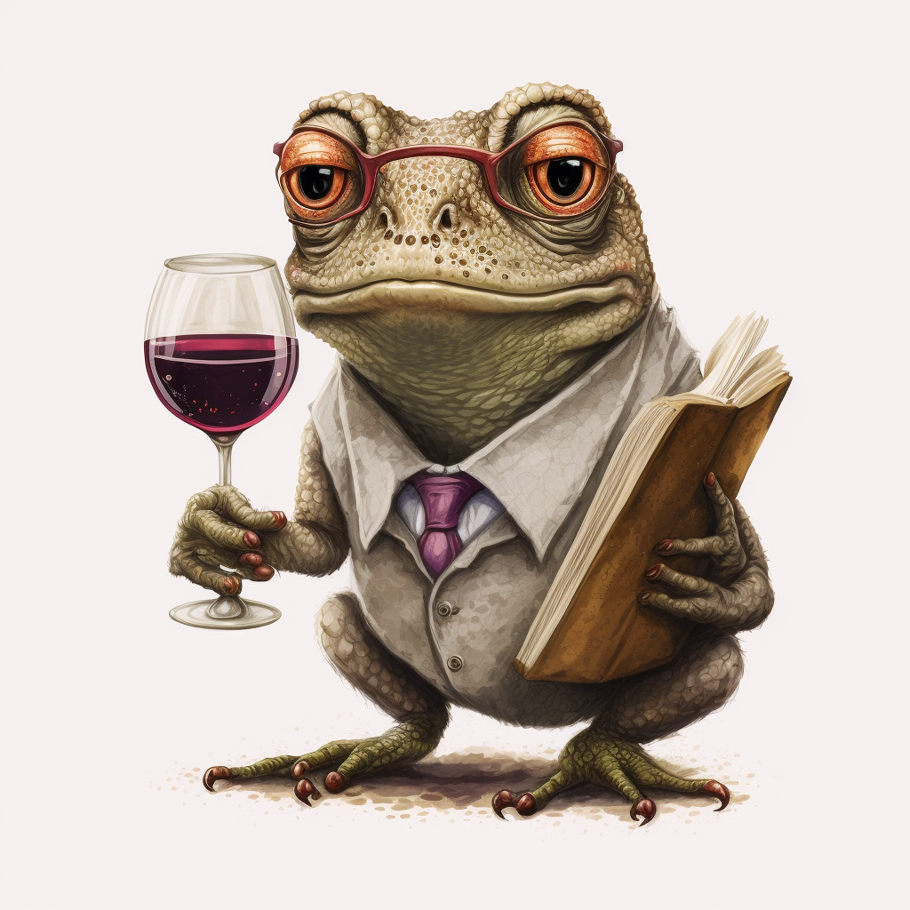 funny toad cliparts