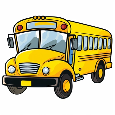Clipart school bus fun