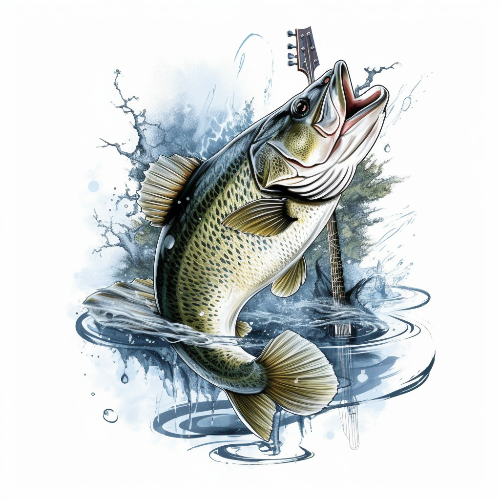 bass fish cliparts