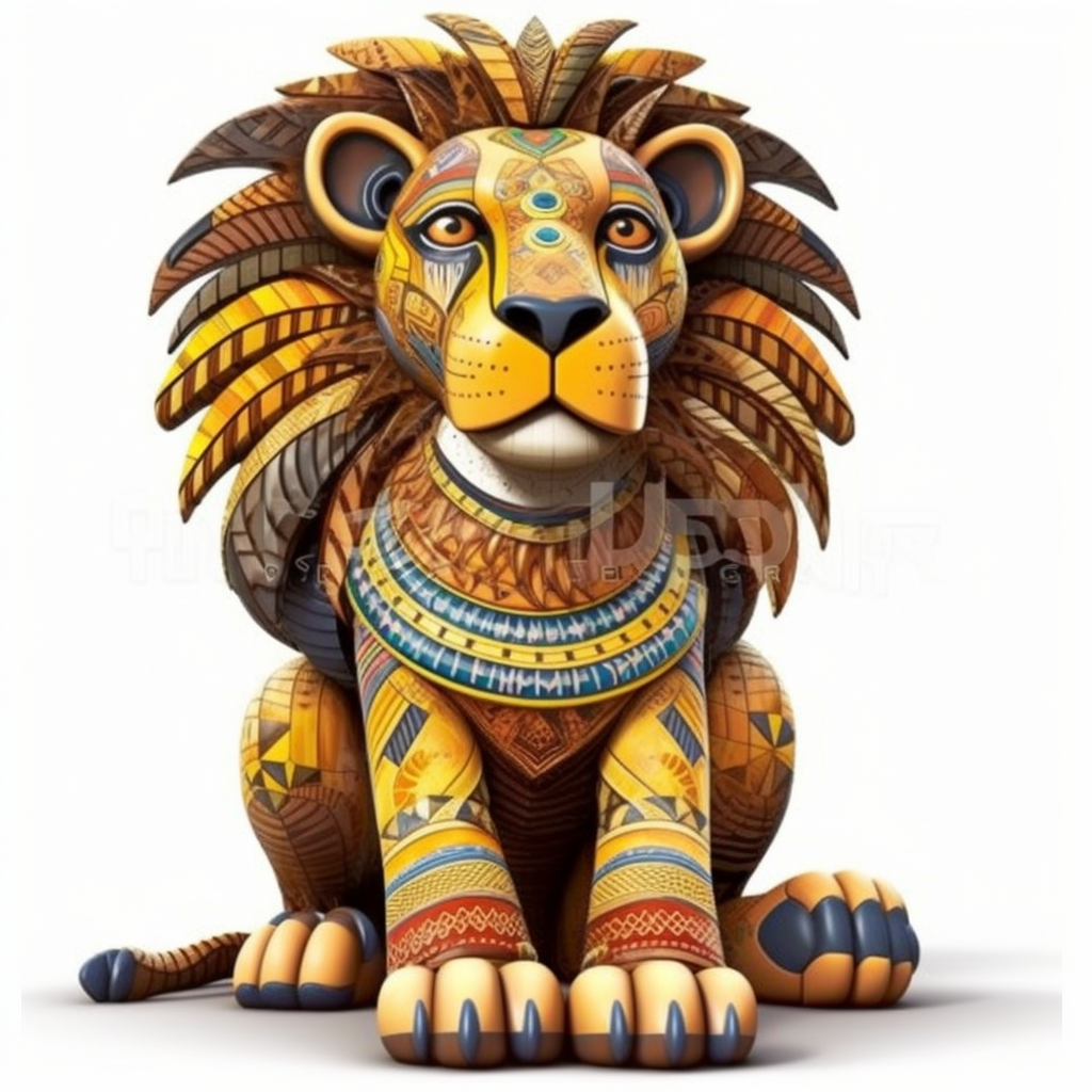 african lion cliparts