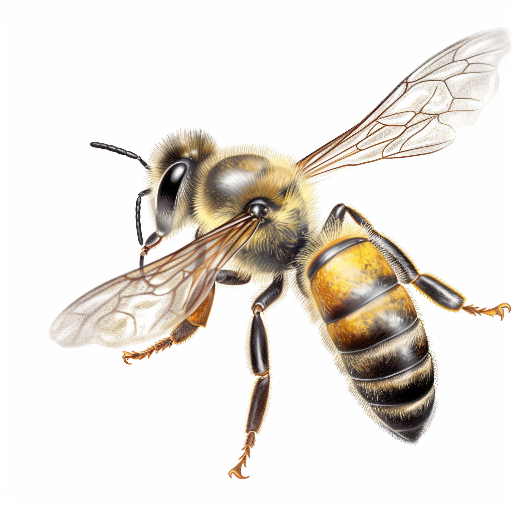 bee border cliparts
