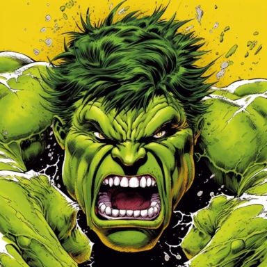 hulk clipart by Jim Fitzpatrick