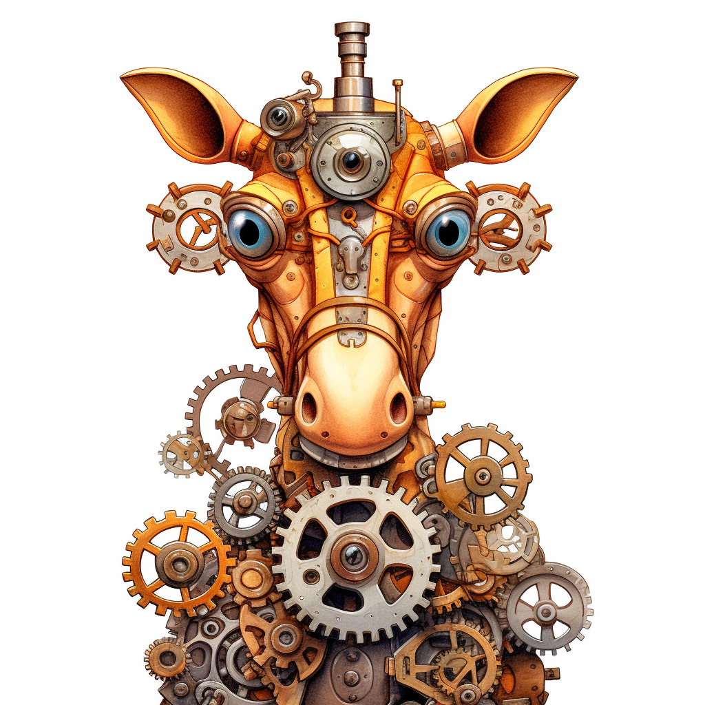 cute giraffe clipart