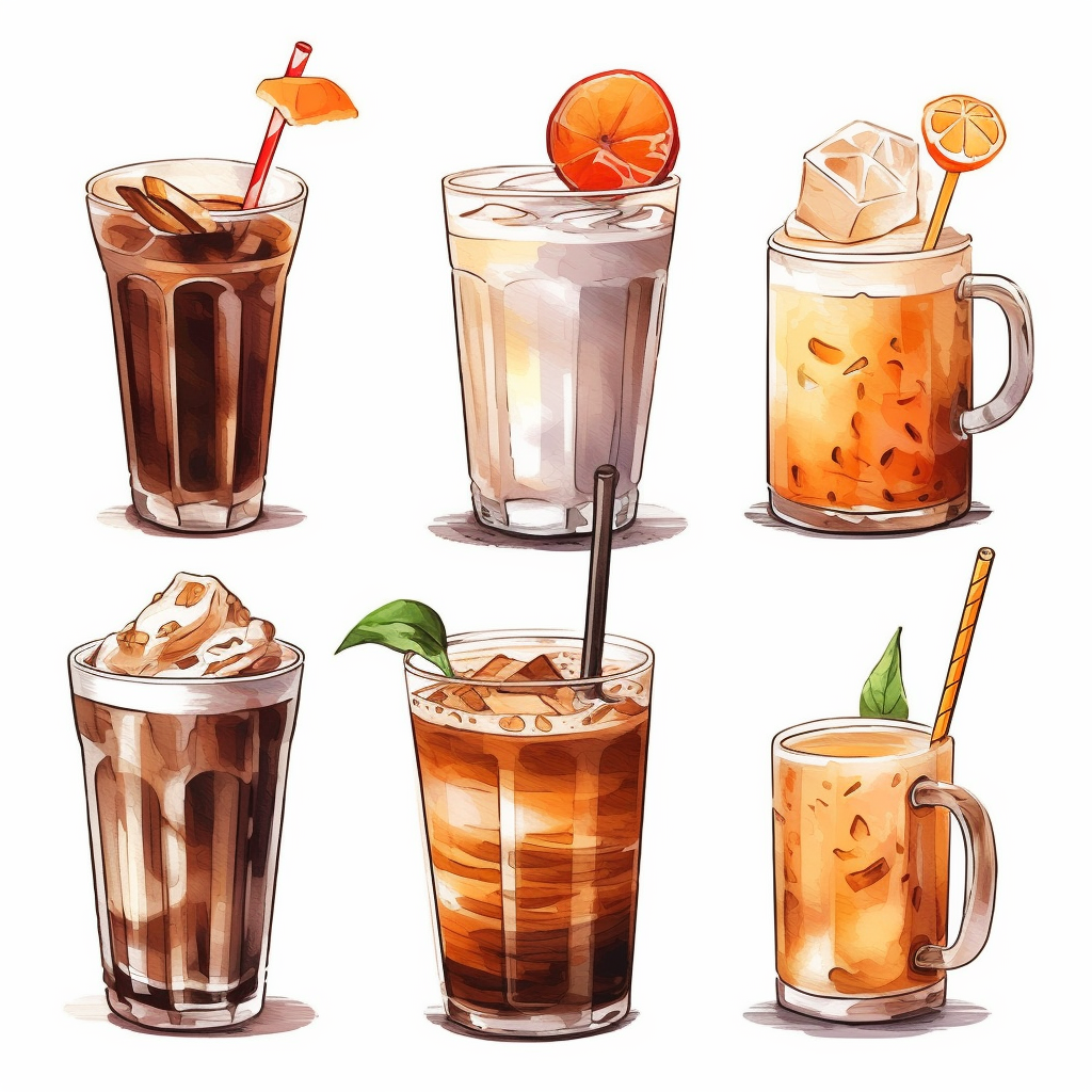 drink tea cliparts