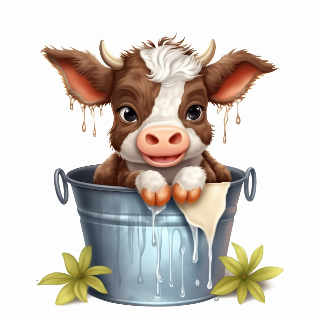 cute cow clipart