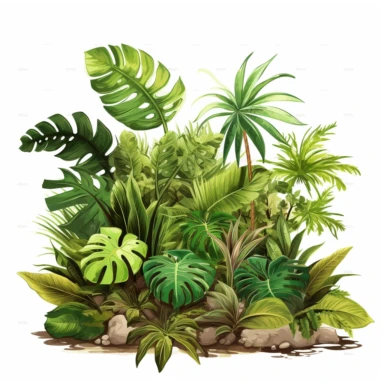 jungle plant clipart