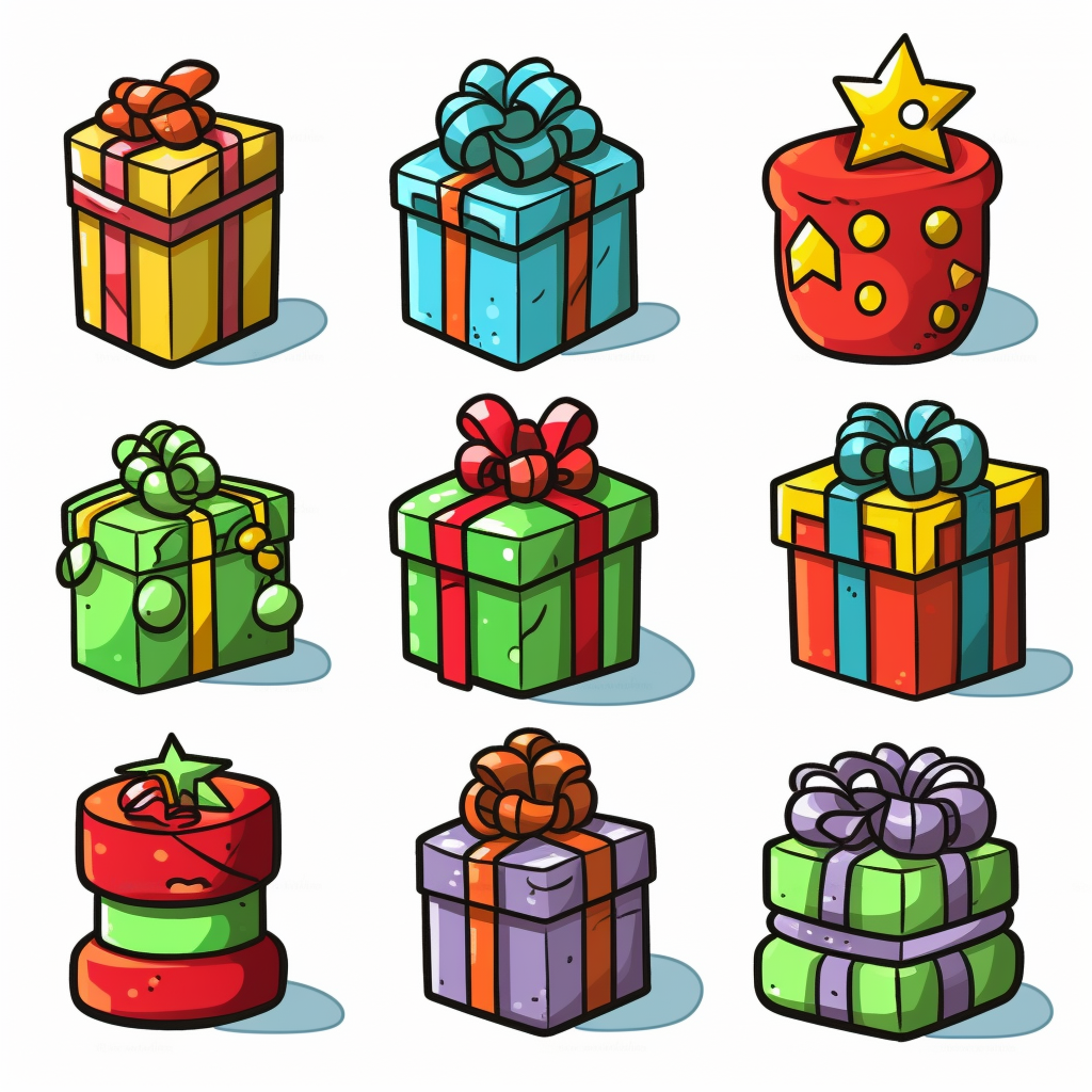christmas gift clip art