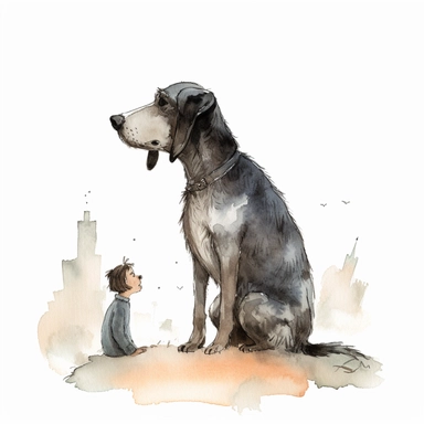 regal, clipart, beautiful watercolor ink wash coloring, thick pencil lines, Jon klassen, Adrian tomine, popular on etsy, watercolor illustrations clipart, watercolor illlustrations for kids and children, book illustrations, plain white background