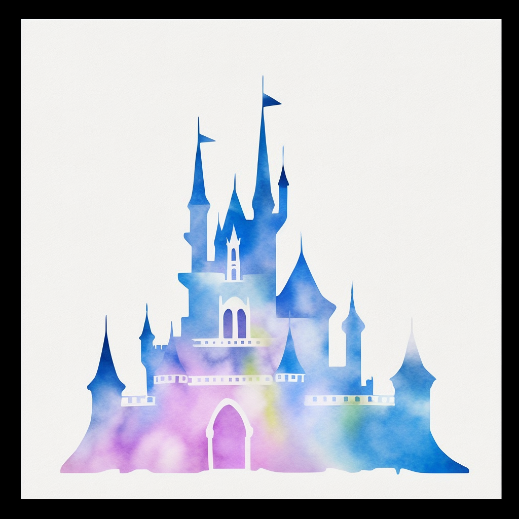disney castle cliparts
