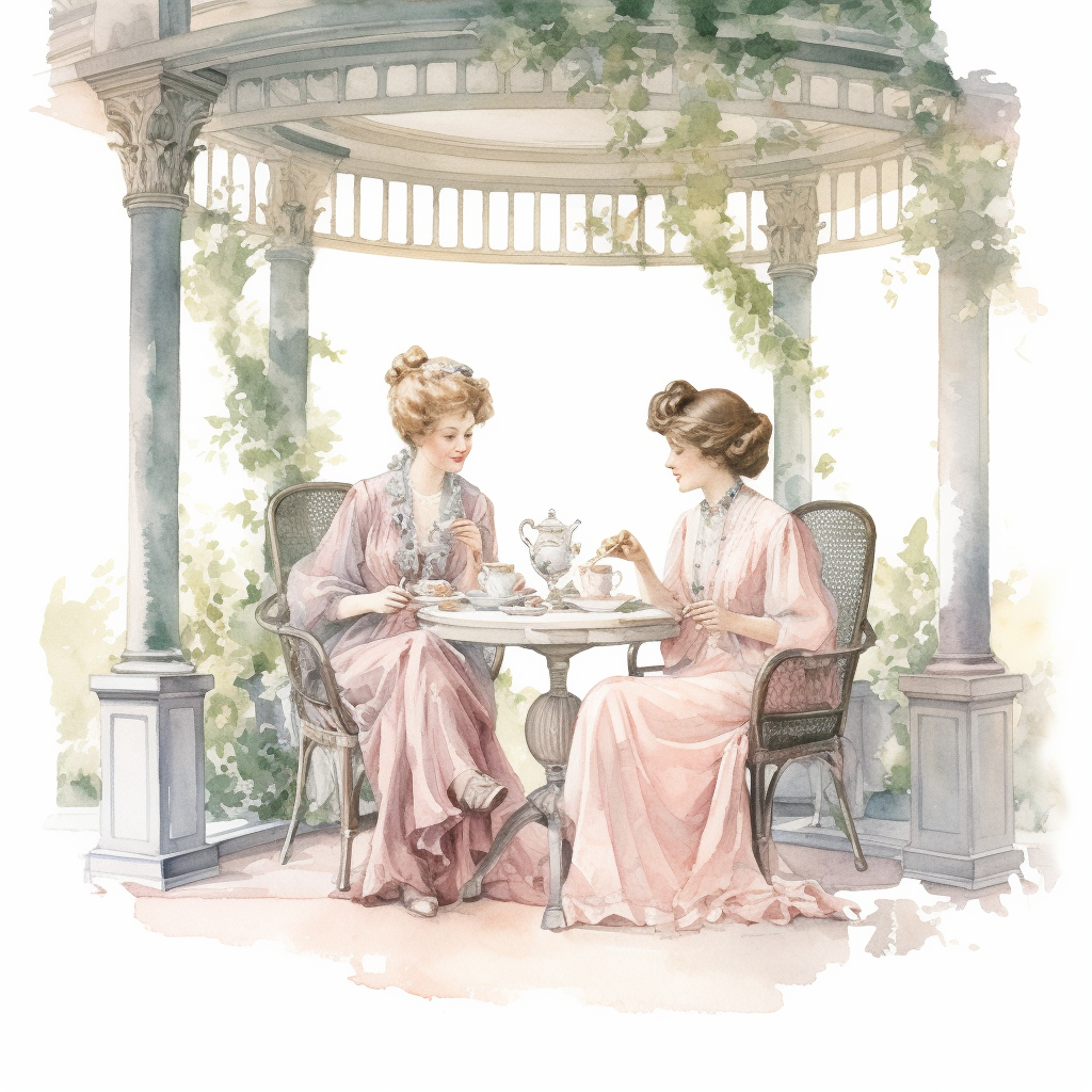 antique garden cliparts