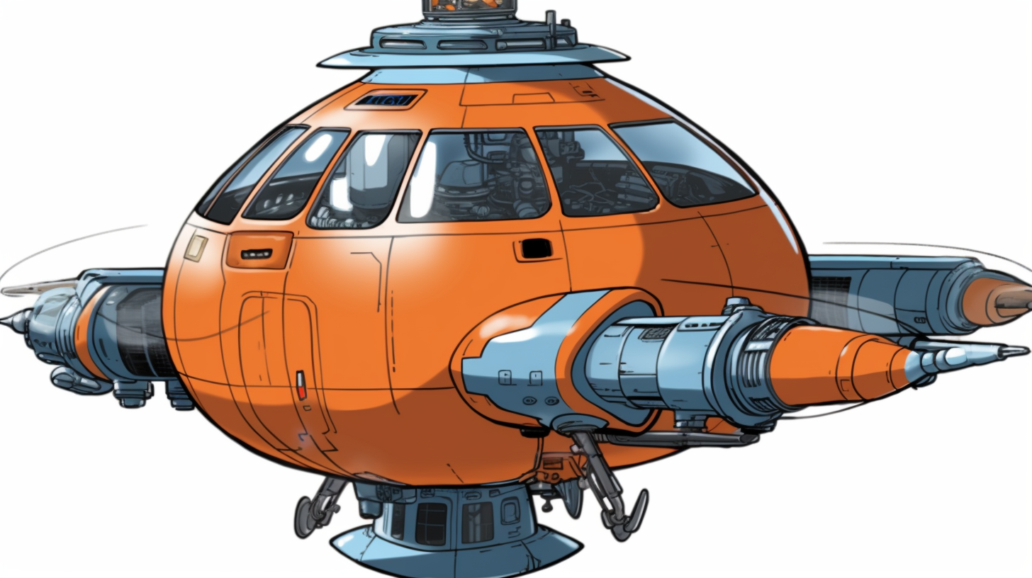 flying saucer clipart