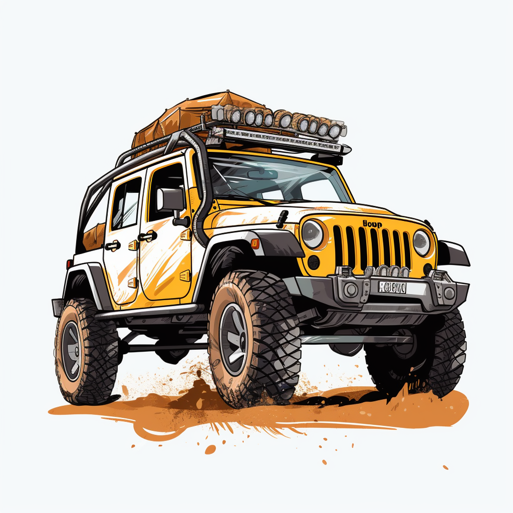 jeep wrangler cliparts