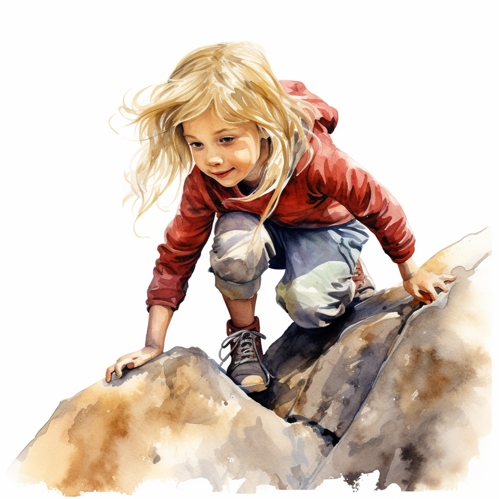 little girl clipart