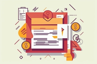 Pay payment notice notice vector icon, tax paid invoice symbol, money charge issue graphic flat, successful completed valid loan credit notification, fine penalty legal debt notification clipart image vector art