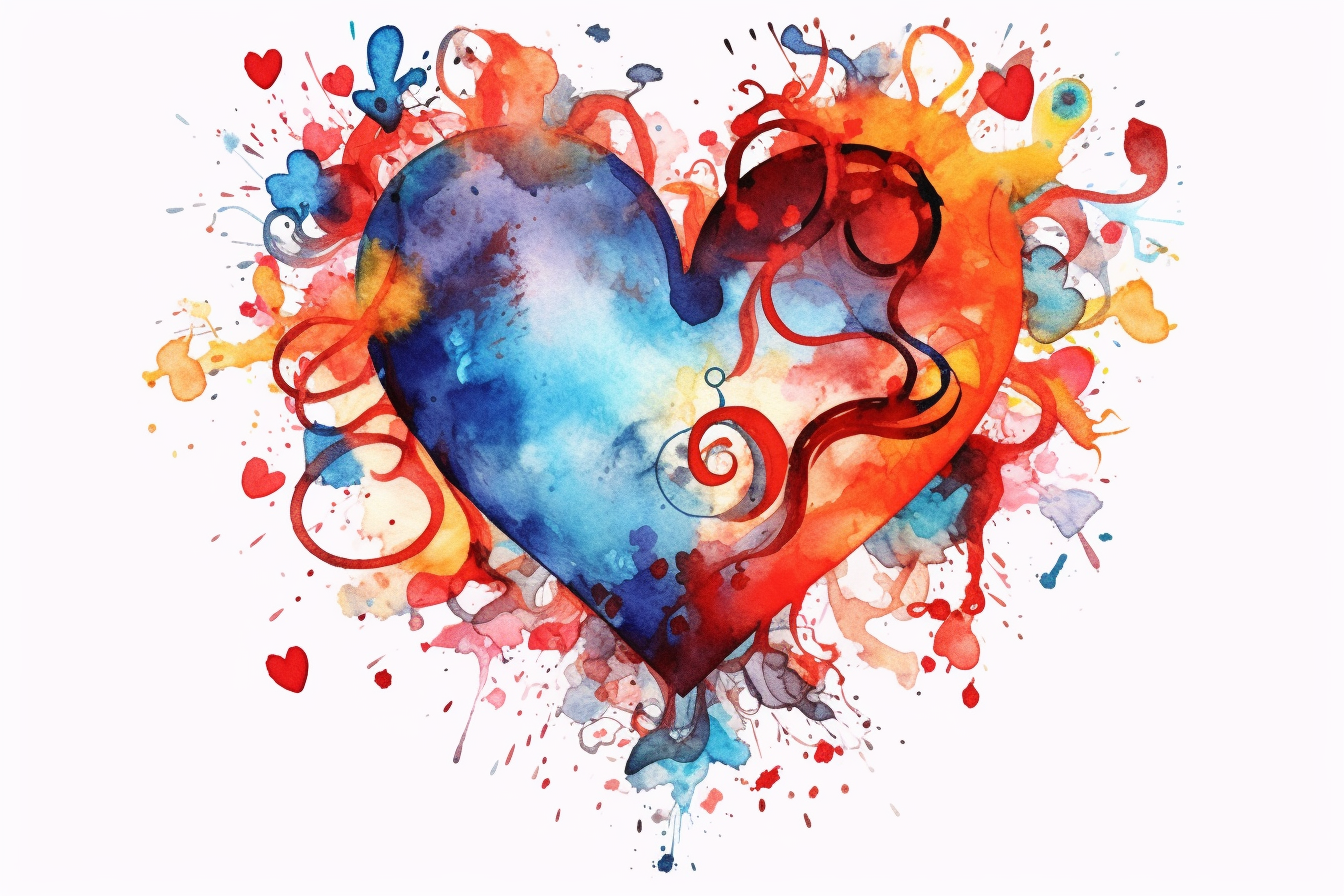 decorative hearts cliparts