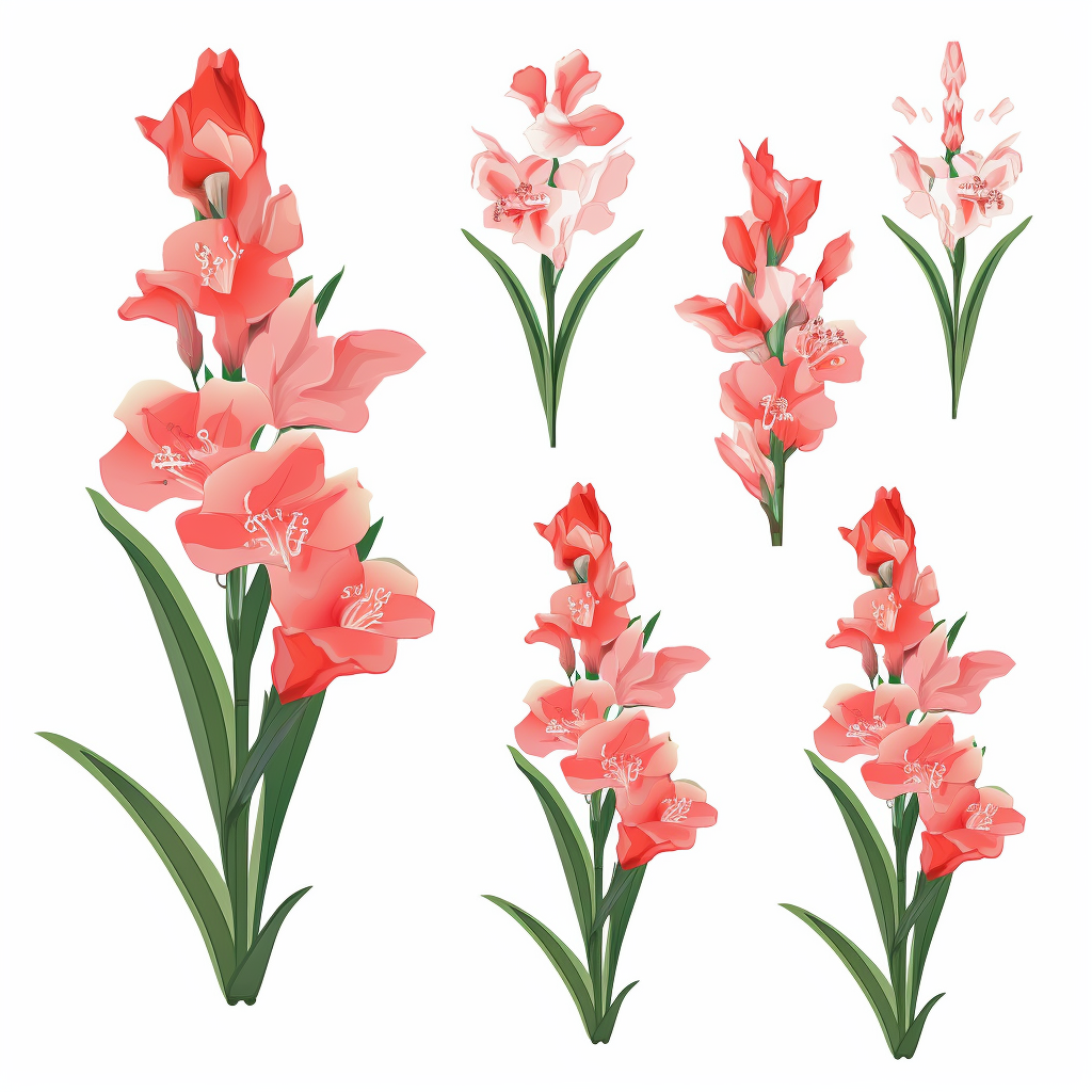 gladiolus cliparts