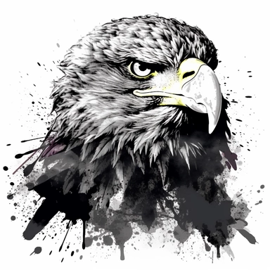 hawk head over american flag for personal use svg clipart free, in the style of aaron siskind, david yarrow, graphic black and white, multiple patterns, cut/ripped, roger deakins, stencil-based