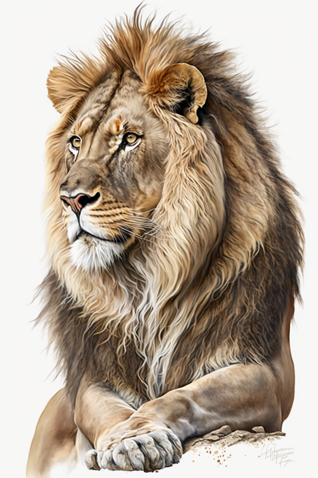 african lion cliparts