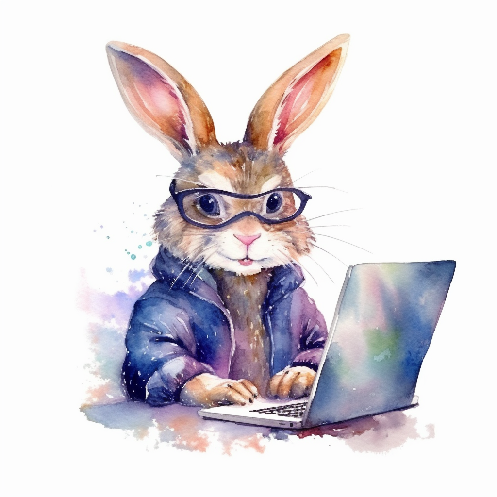funny bunny cliparts