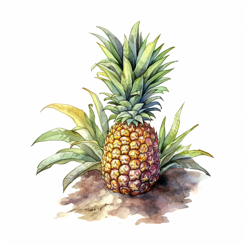 cartoon pineapple cliparts