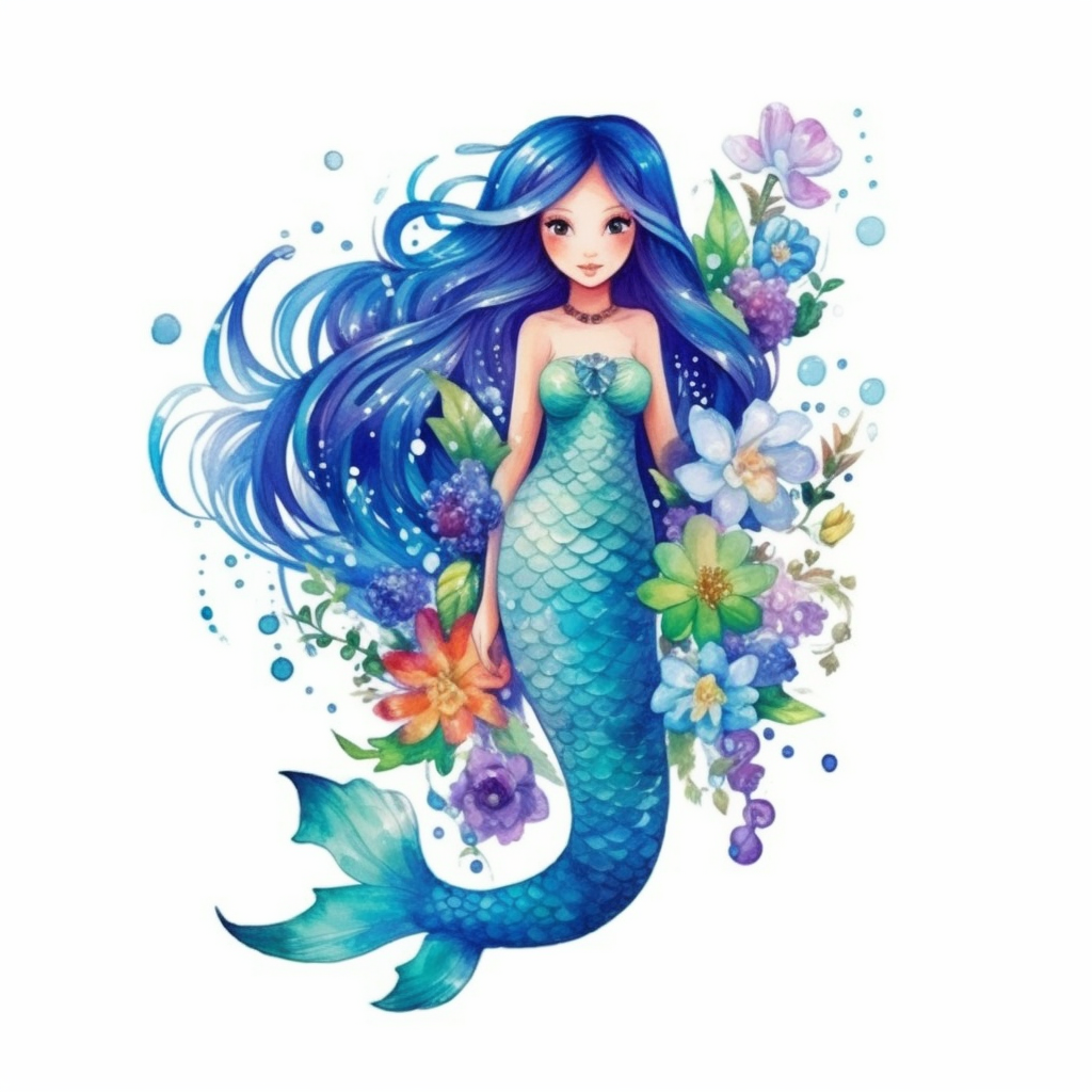 blue fish clipart