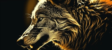 free wolf tattoo clipart download, in the style of high contrast chiaroscuro, rendered in maya, fluid formations, nikon fm2, close-up intensity, early medieval art, backlight