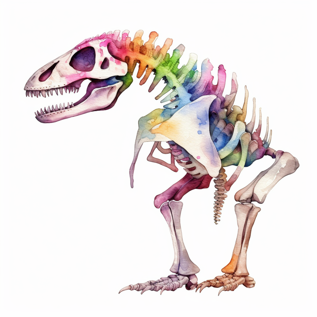 dinosaur skeleton cliparts