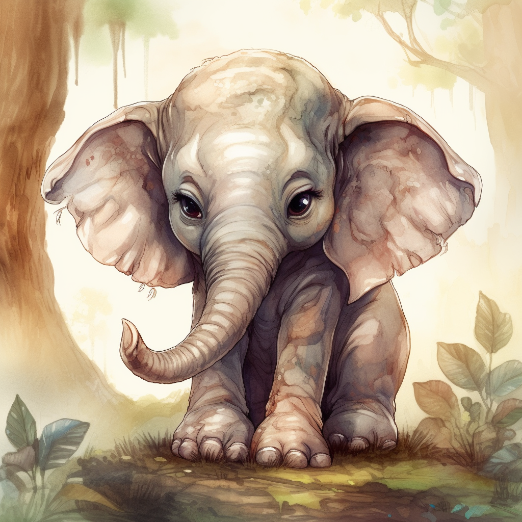 elephant face cliparts