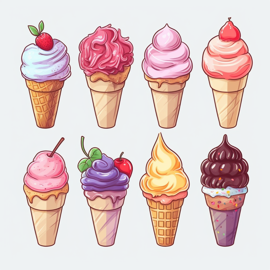 banana split clipart