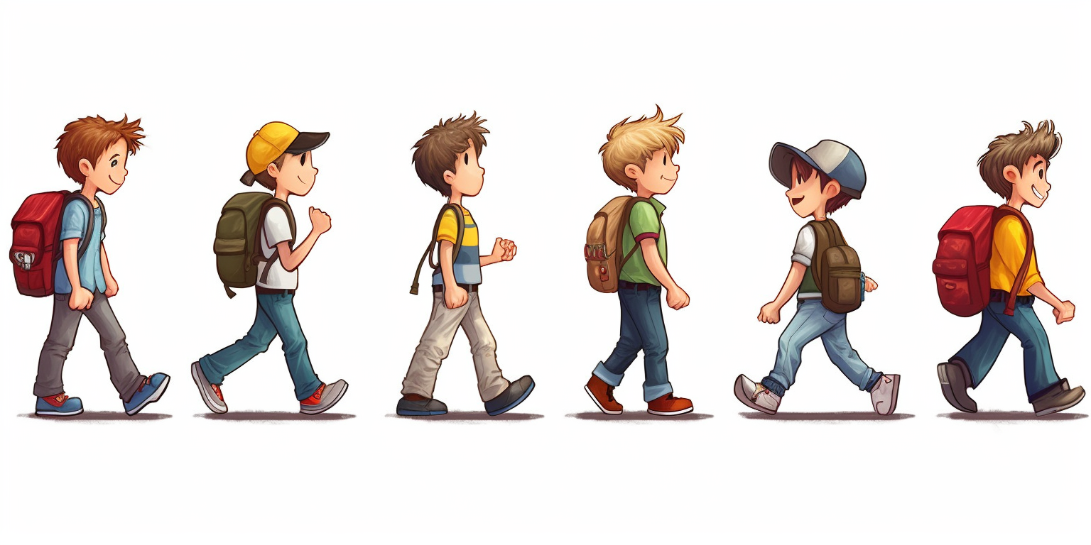 animated running cliparts