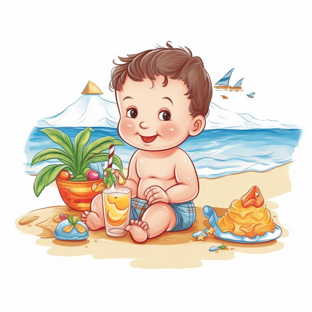 baby eating cliparts