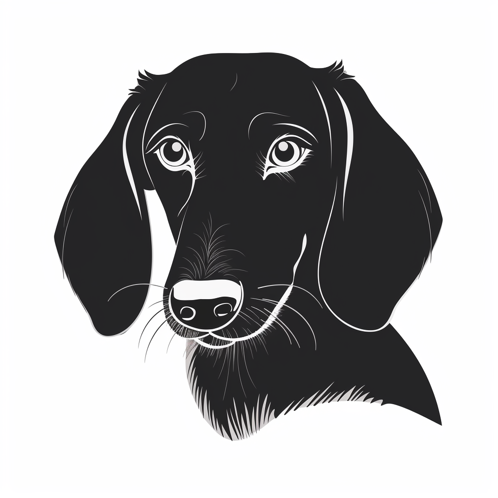 black dachshund cliparts