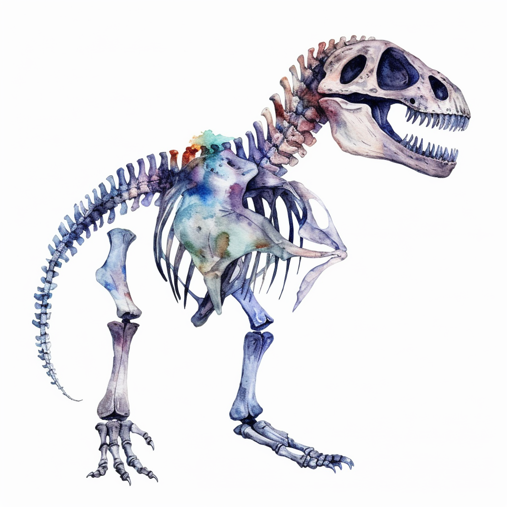 dinosaur skeleton cliparts