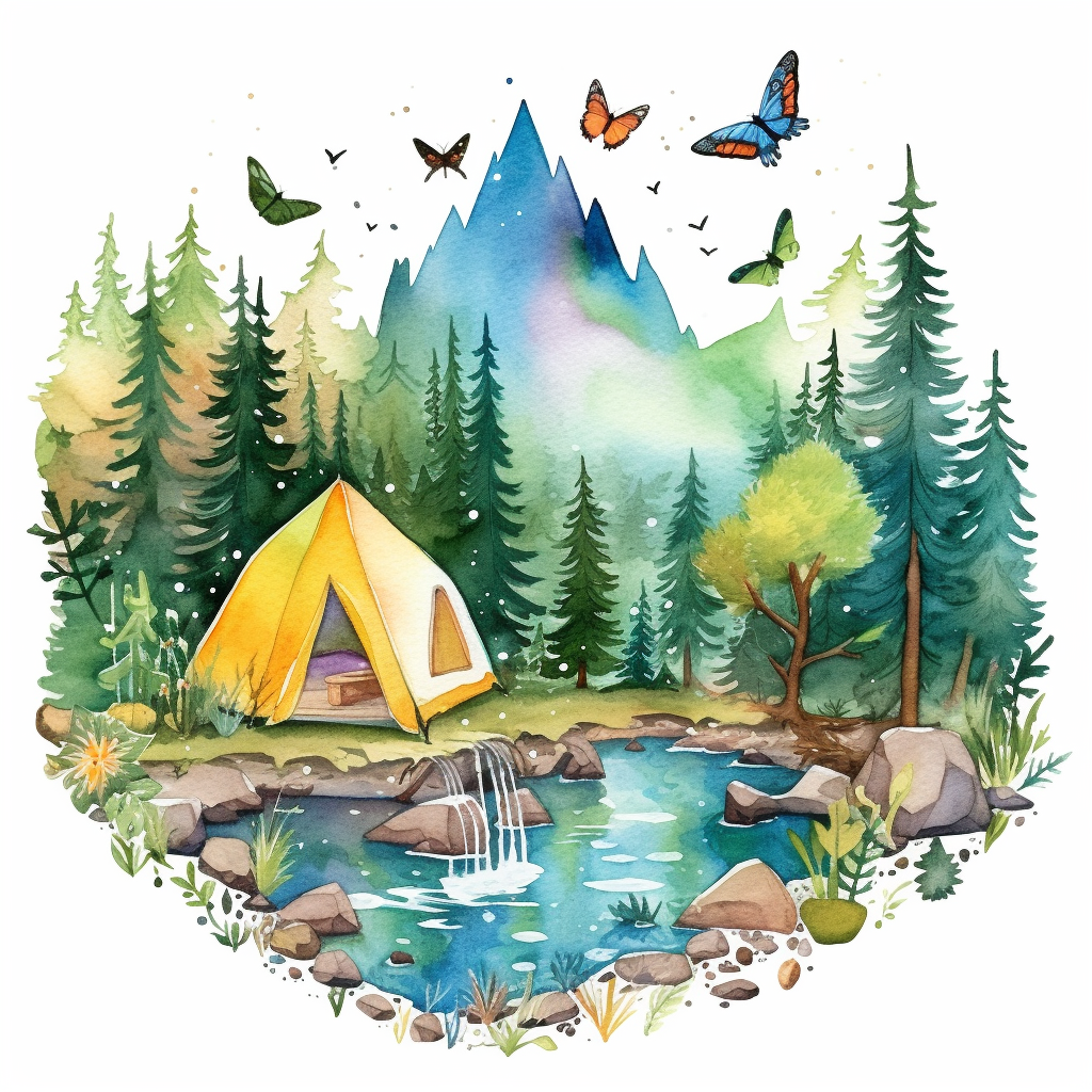 evergreen tree clipart