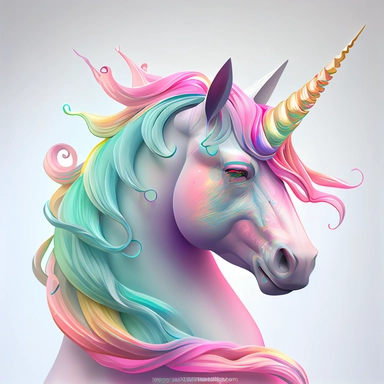 energizing colorful unicorn clipart art and craft design clip art, simple, cute, happy, art, crafty, pattern, psychedelic , groovy , hi-res contrast