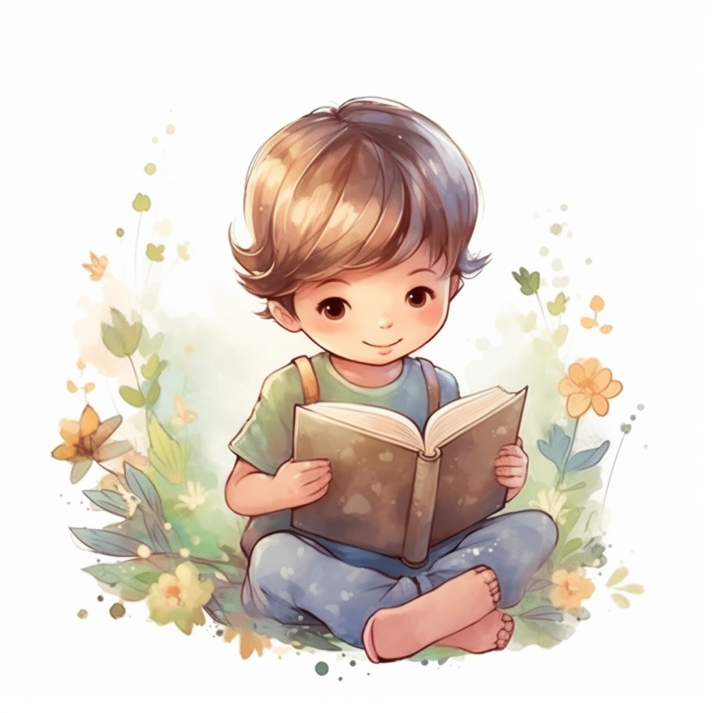 boys books cliparts